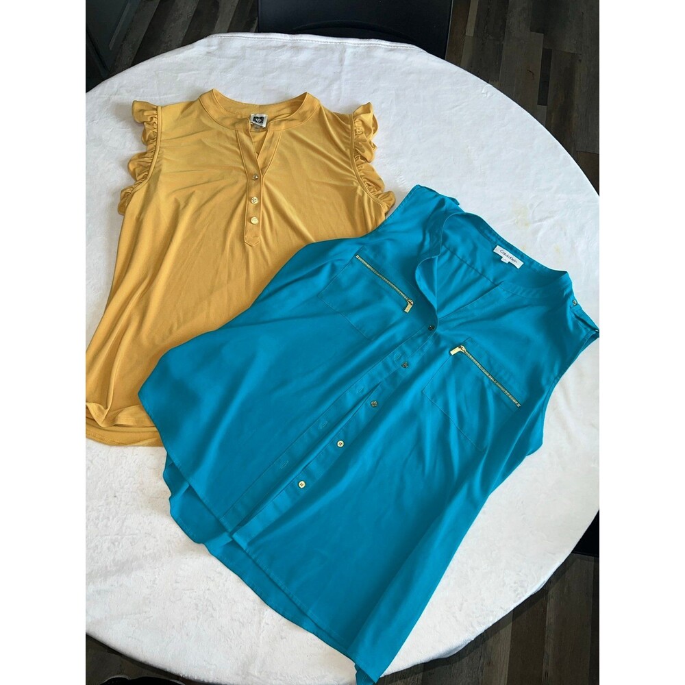 Anne Klein tank top sz large, Calvin Klein tank top size XL